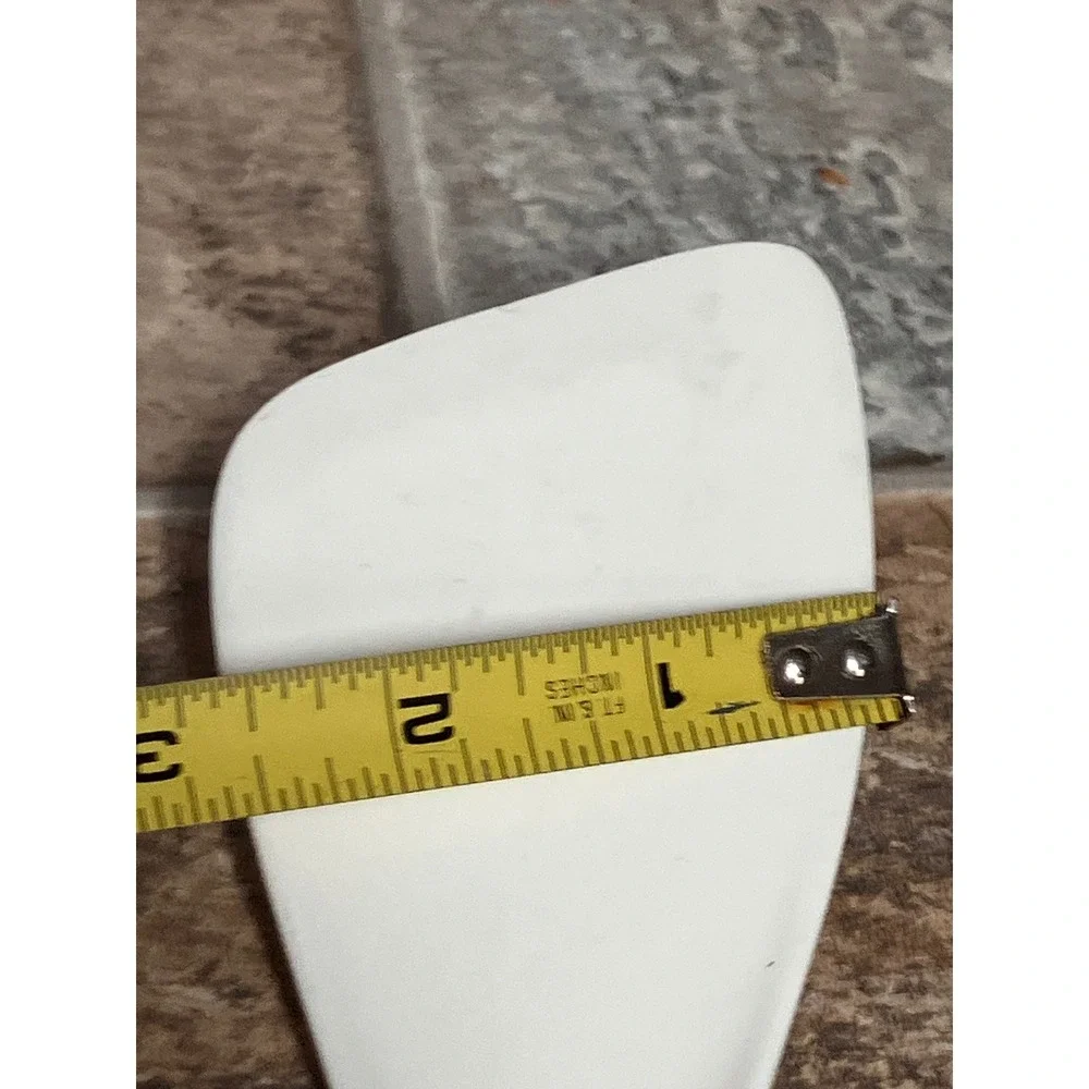 Melamine Ware White Angled Kitchen Spatula Turner No. 7009 12 Inch